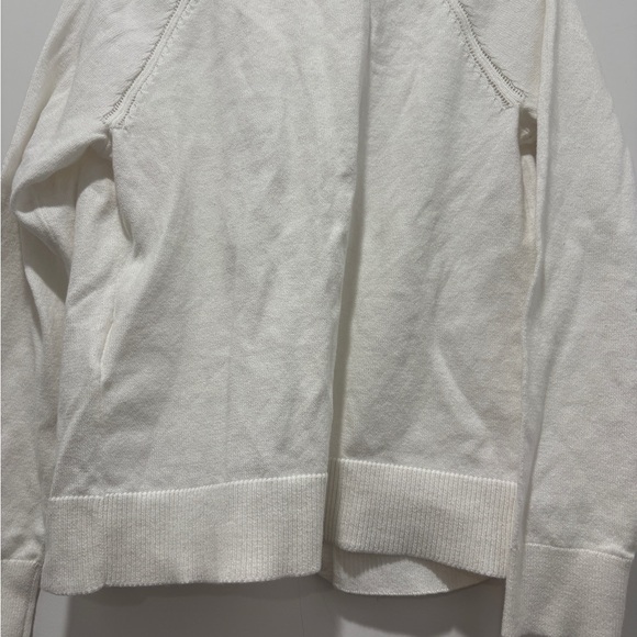 Lands end white cardigan sweater - Picture 5 of 5